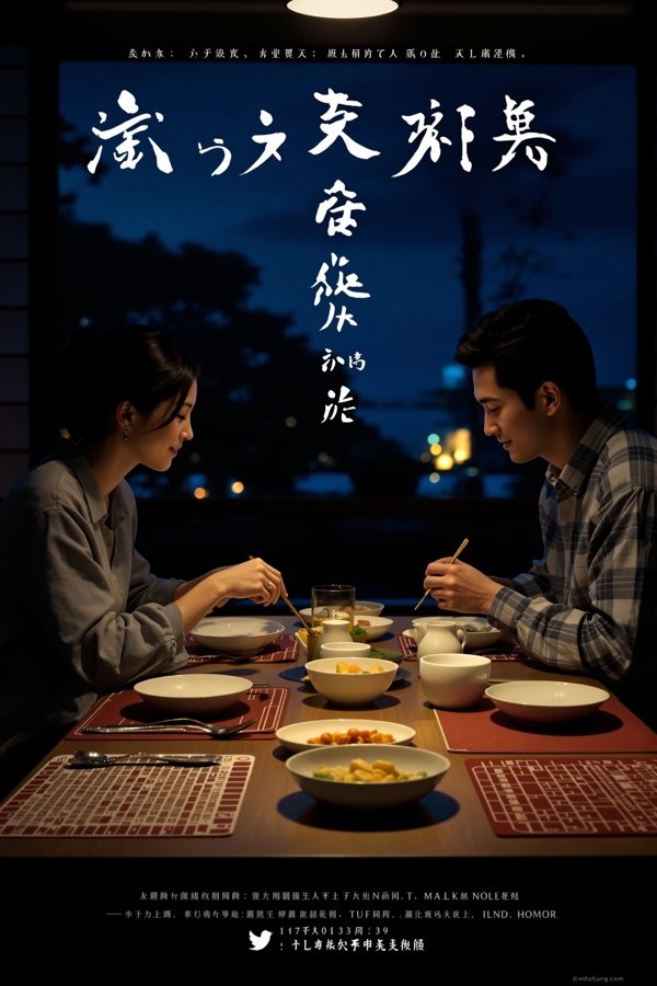 餐桌上的我们 - 婚姻海报